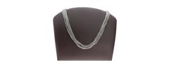 David Yurman Silver & Gold 6 Strand Box Chain Necklace