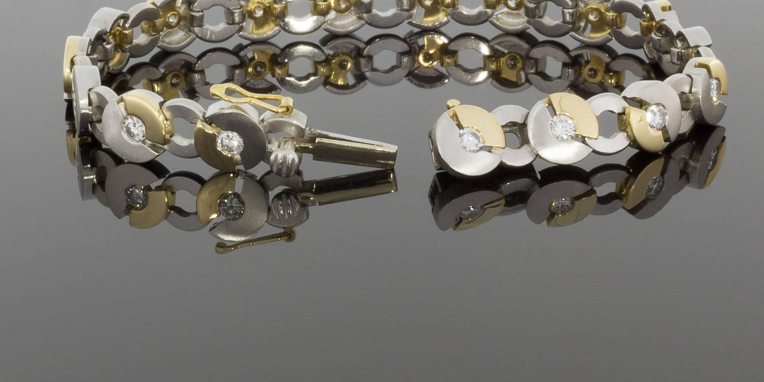 Women's Rudolf Erdel Platinum & Gold Diamond 