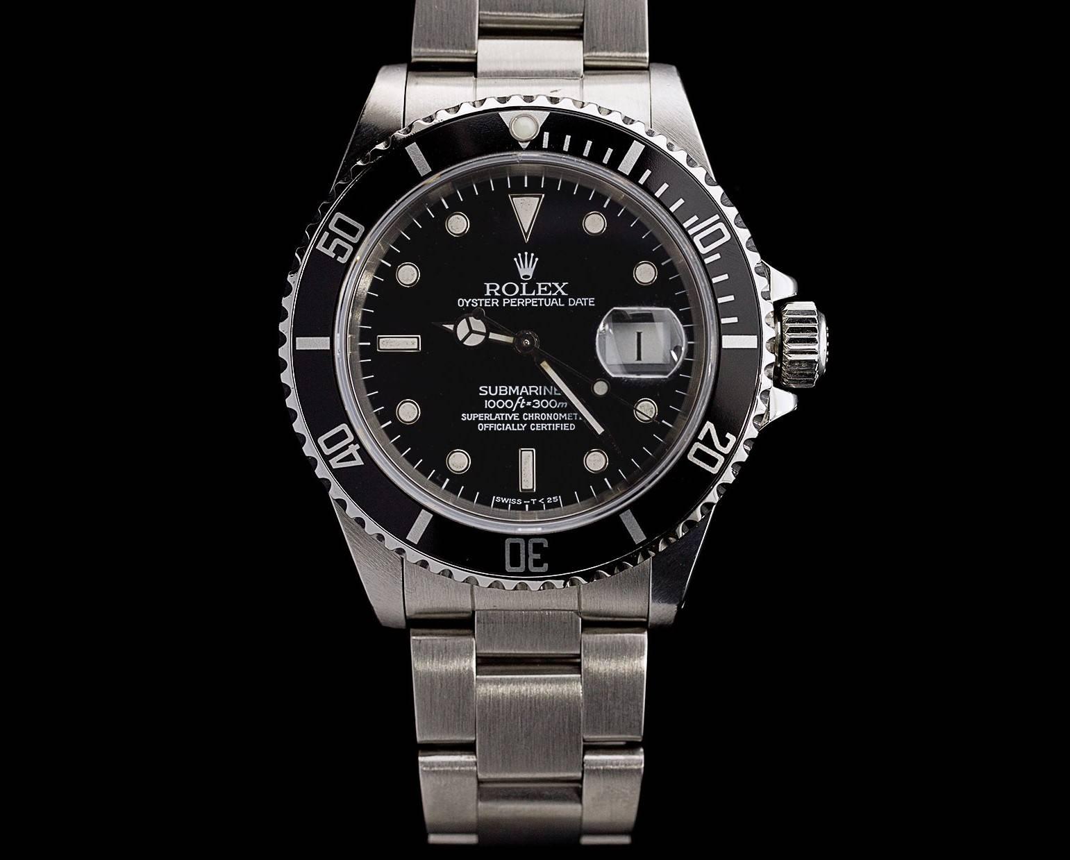 Since the Rolex Submariner was first introduced in 1953, watch enthusiasts worldwide have loved its design. Its versatile style & iconic design can accompany you anywhere from the office to the bottom of the ocean. Featuring a 40mm stainless