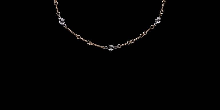 dog bone chain necklace 