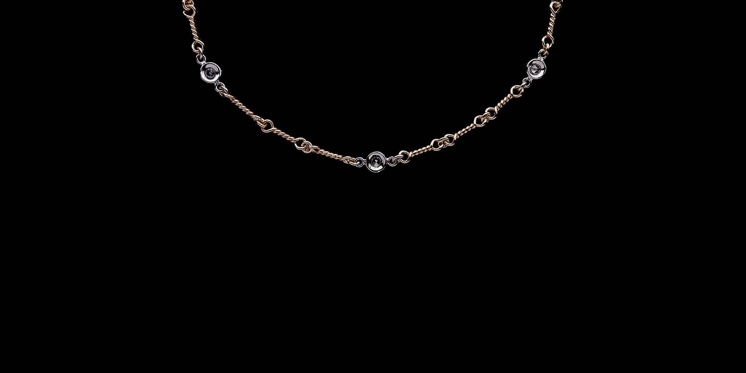 dog bone chain necklace