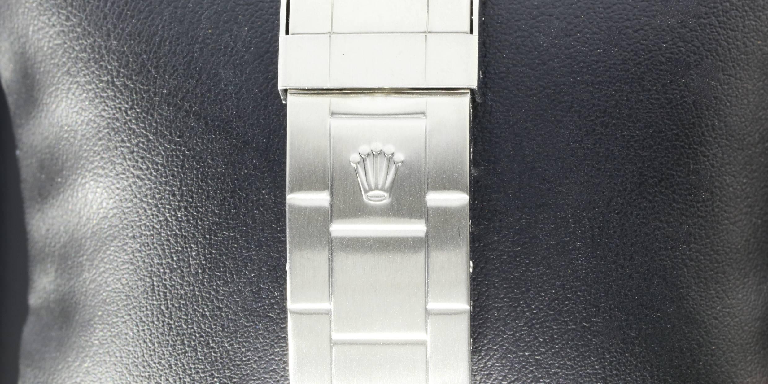 rolex stainless steel Submariner wristwatch 1