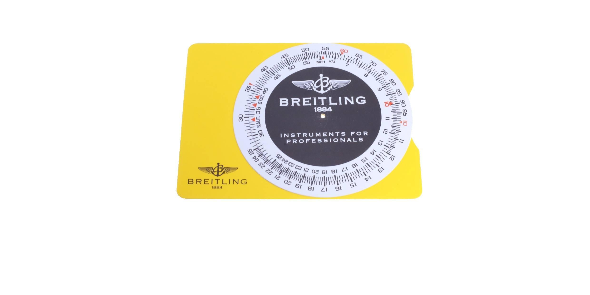 Breitling Montre-bracelet Cosmonaute Navitimer bicolore en or jaune et acier inoxydable 3