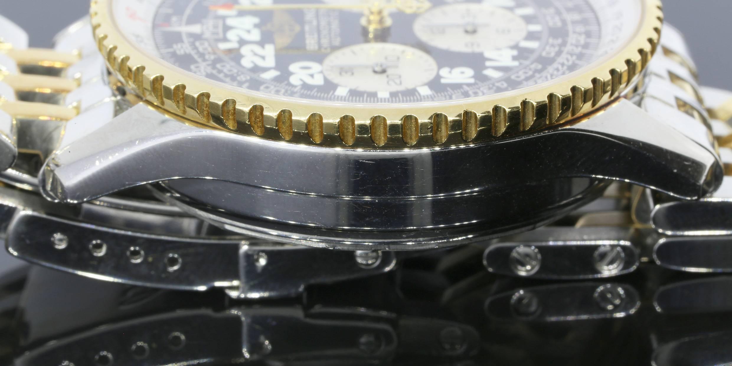 breitling navitimer yellow