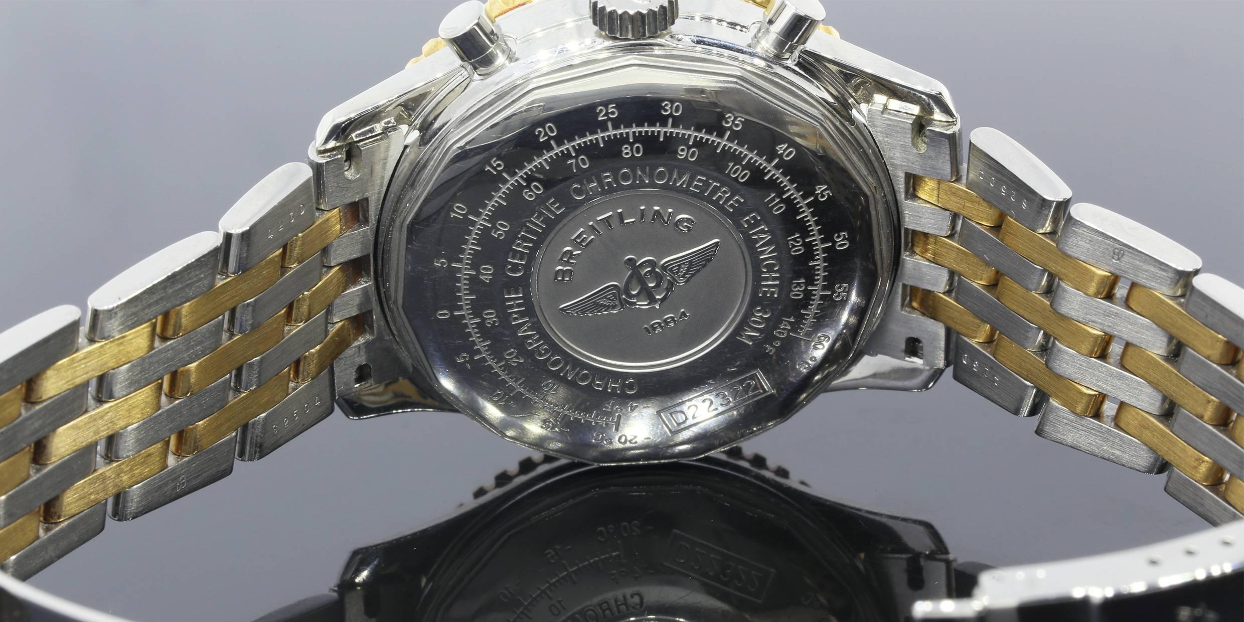 breitling two tone