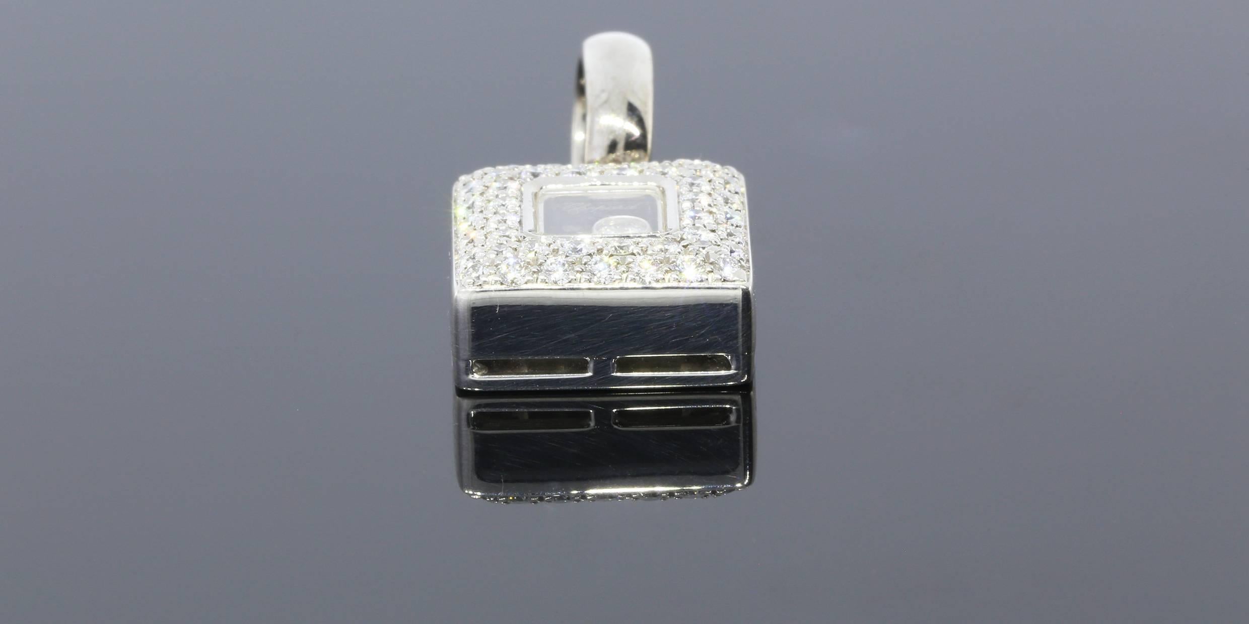 Chopard Happy Diamonds Diamond Gold Icons Pendant 1