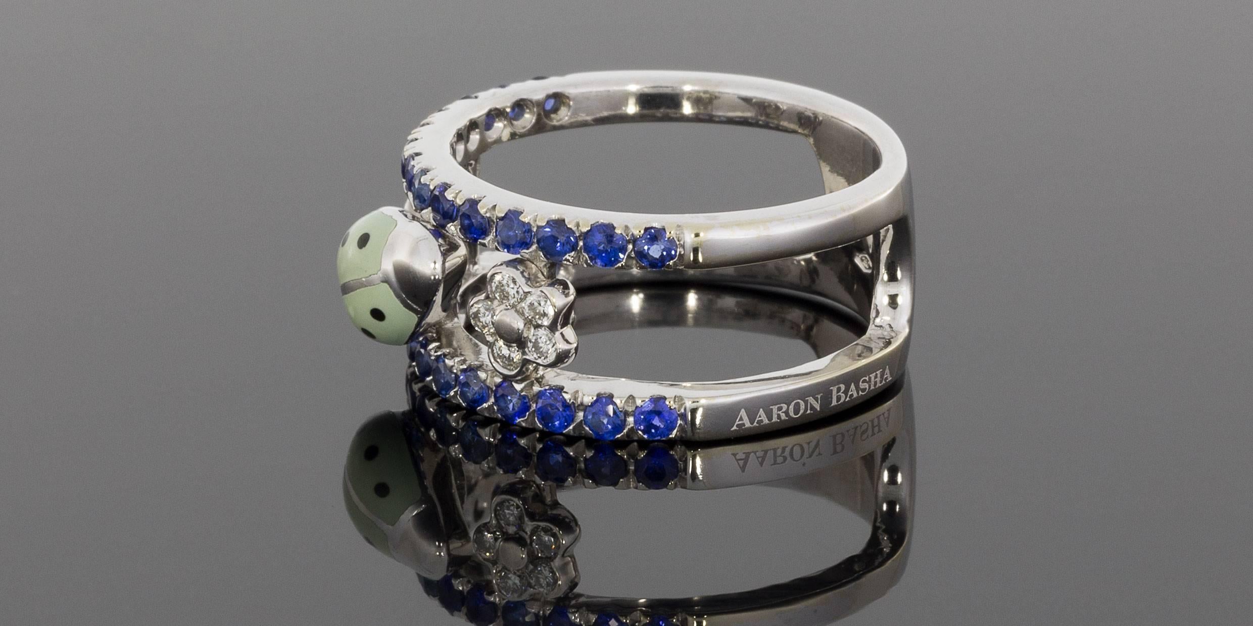 Often called the godfather of charms, Aaron Basha's exquisitely crafted jewelry has graced the pages of fashion magazines & been worn by generations of Hollywood celebrities & international royalty. His delightful jewelry is as sophisticated as it