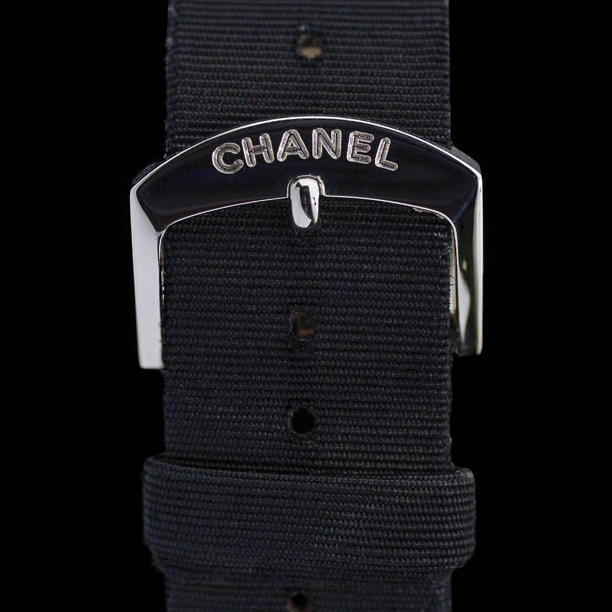 chanel flower watch