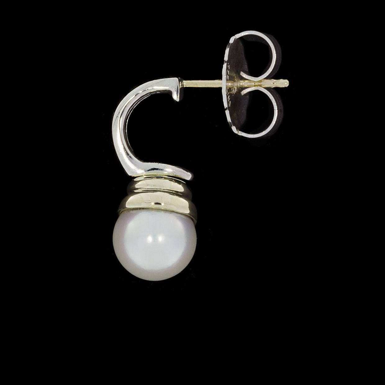 david yurman pearl drop earrings