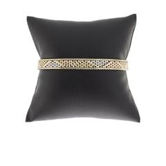 Tri-Color Italian Gold Woven Panther Link Bracelet