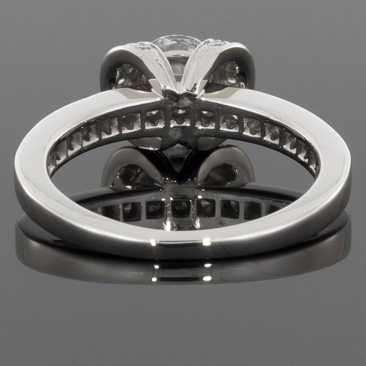 tiffany ribbon engagement ring