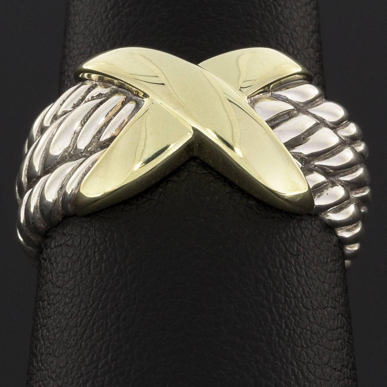 david yurman crossover x ring