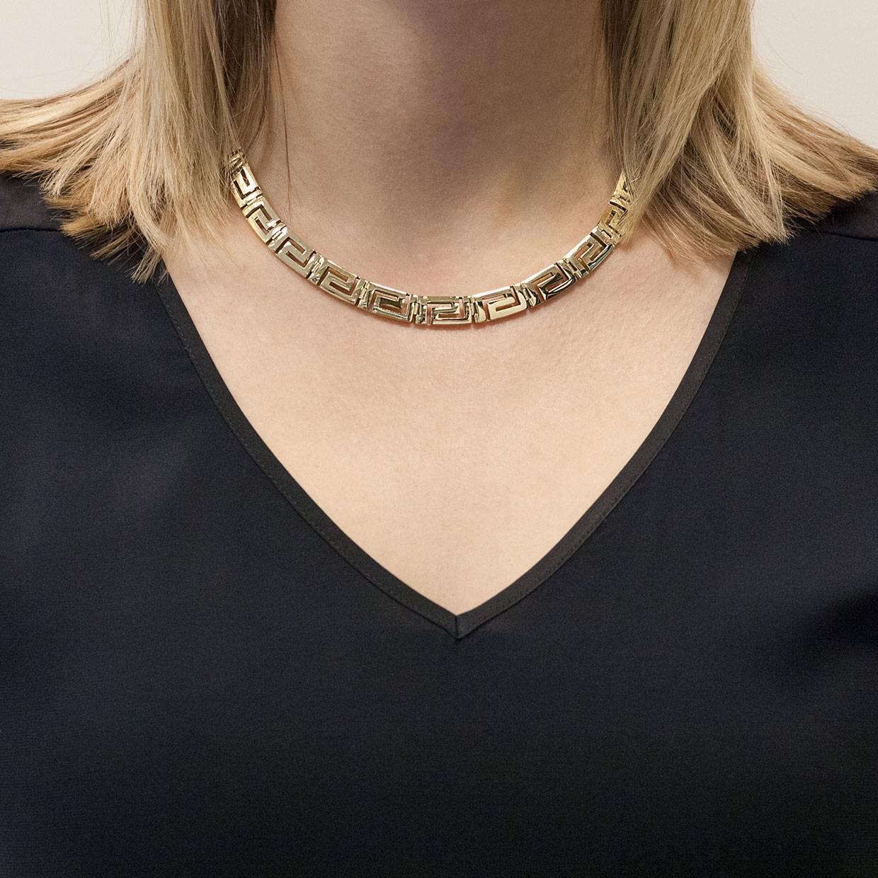 greek chain necklace