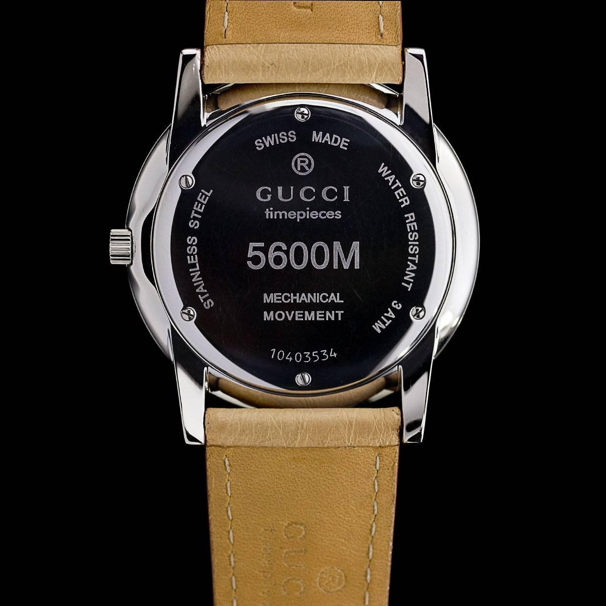 Gucci Stainless Steel 5600M Ultra Thin 