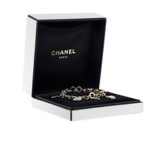 Chanel Mademoiselle Collection Profil de Camelia Bracelet with Six Charms