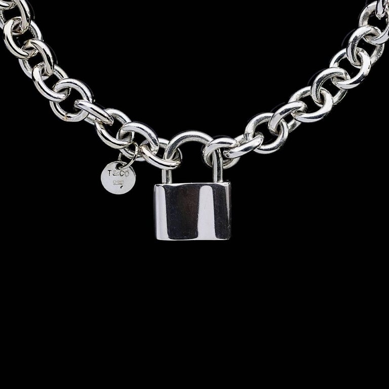 Tiffany & Co. Sterling Lock Necklace. 1837 Padlock Round Pendant and  Necklace - Necklaces, Facebook Marketplace