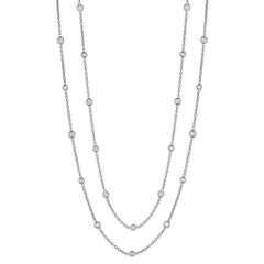 Penny Preville Diamond Eyeglass White Gold Chain Necklace