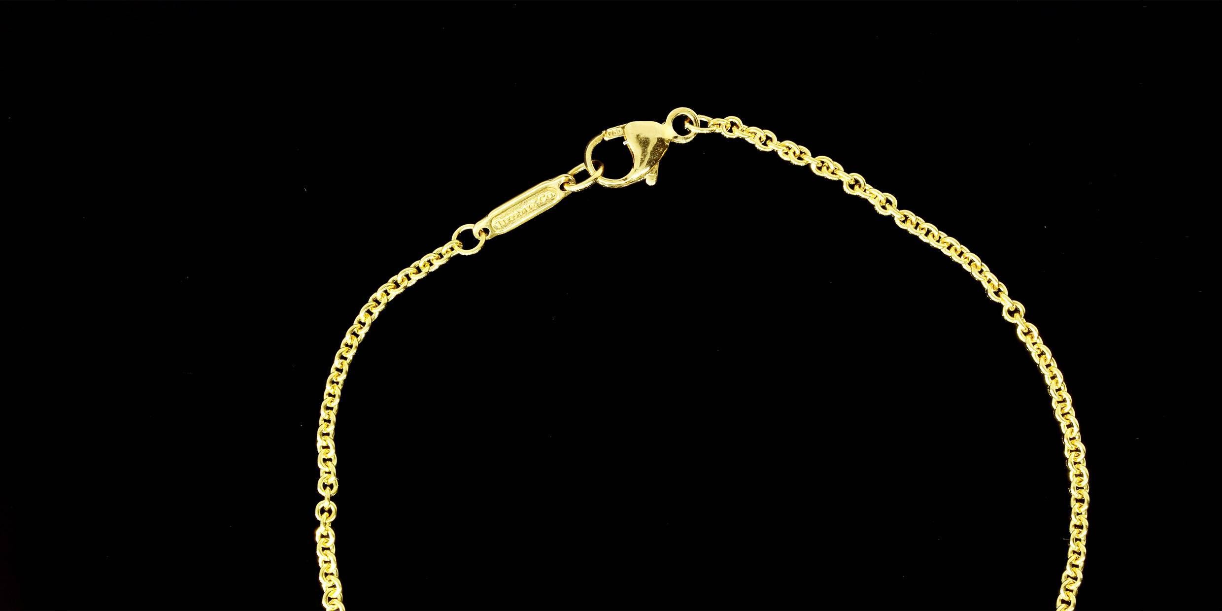 Tiffany & Co. 1837 Collection Gold Pendant 1