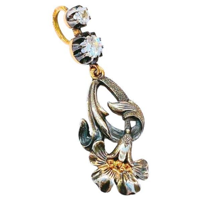 Antique Art Nouveau Pendant For Sale at 1stDibs