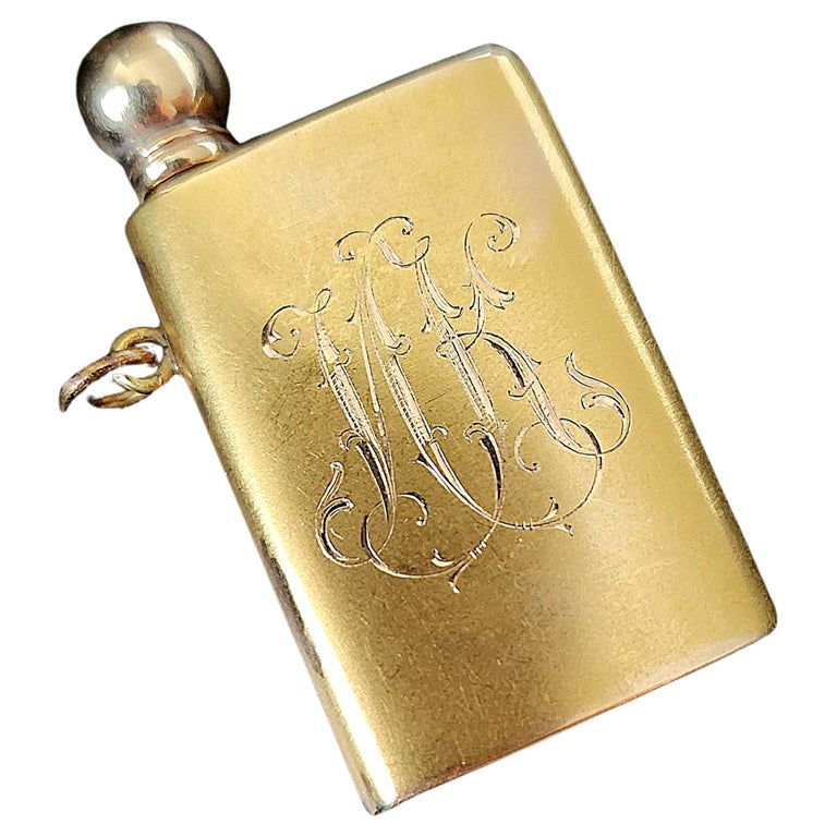 Antique Gold Russian Matches Lighter For Sale at 1stDibs