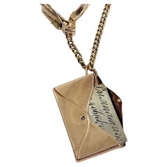 Antike russische Link Gold Charm Armband