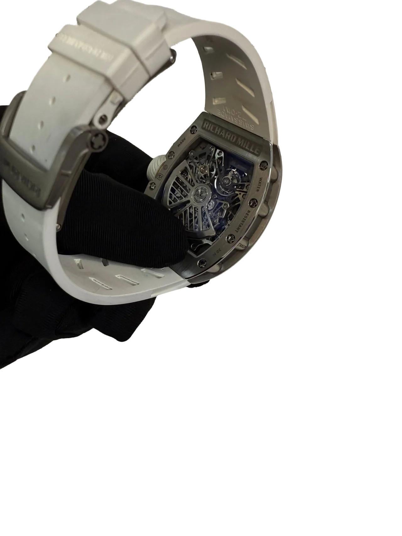 Richard Mille Cronografo Flyback Lifestyle a carica automatica in titanio Rm 72-01 in vendita 1
