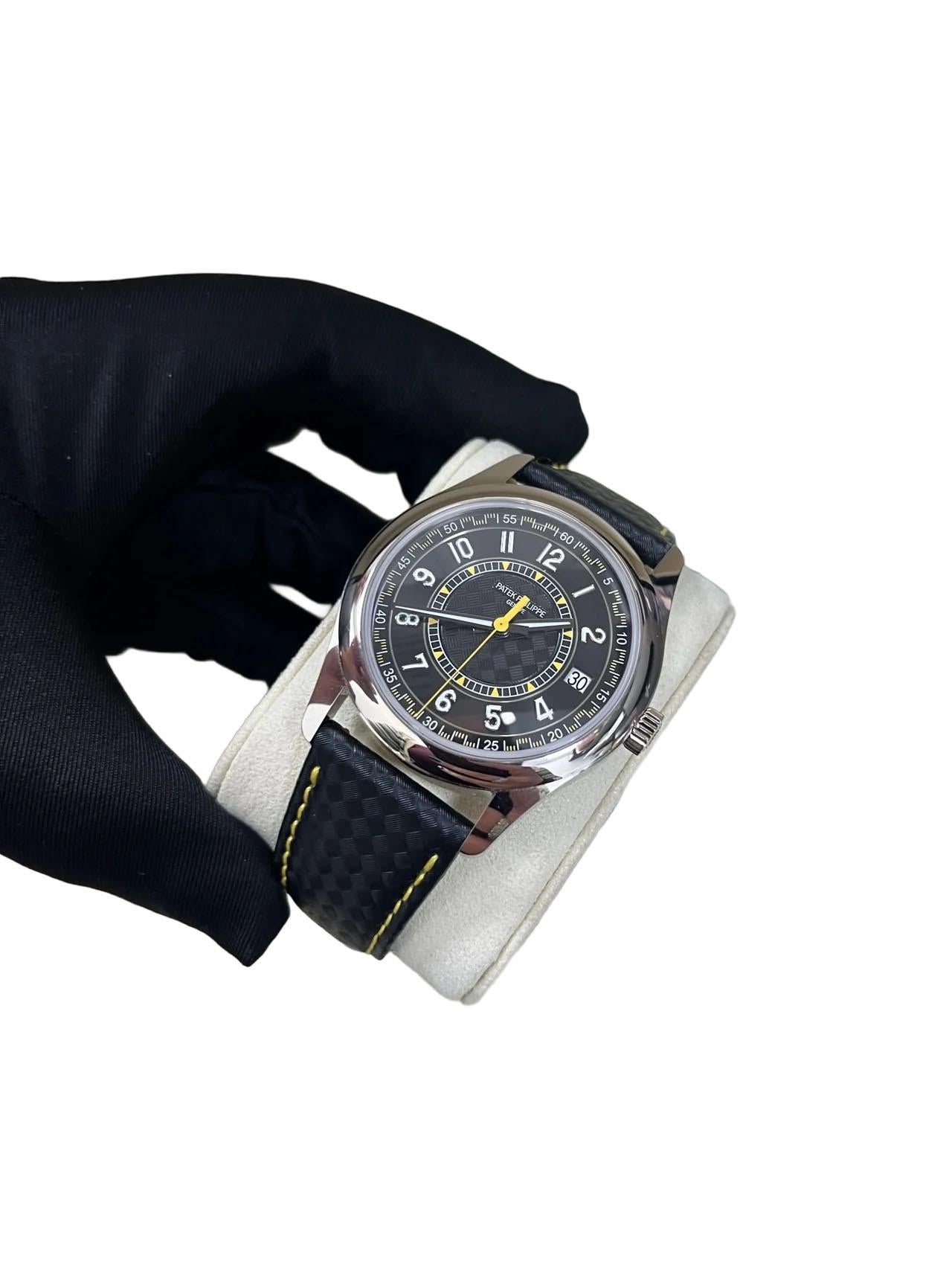 Patek Philippe Calatrava Date Sweep Seconds (Ref# 6007G-001) en vente 7