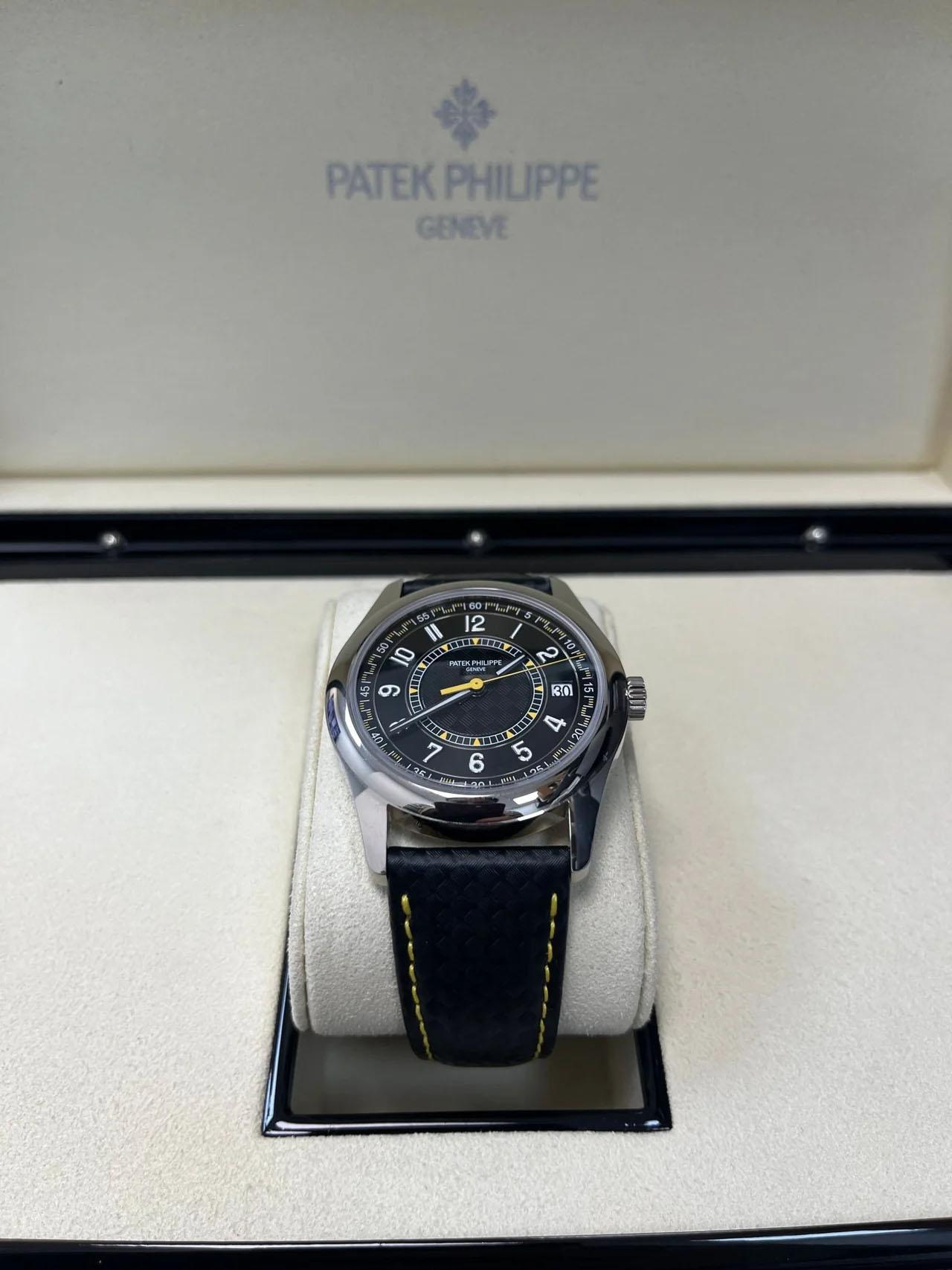 Patek Philippe Calatrava Date Sweep Seconds (Ref# 6007G-001) en vente 13