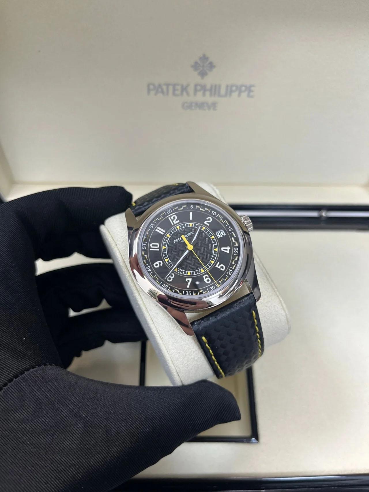 Patek Philippe Calatrava Date Sweep Seconds (Ref# 6007G-001) en vente 6