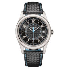 Patek Philippe Calatrava 40mm Blue Date Sweep Seconds (Ref# 6007G-011)