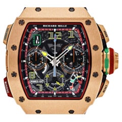 Richard Mille RM 65-01 Cronógrafo Automático Completo Oro Rosa