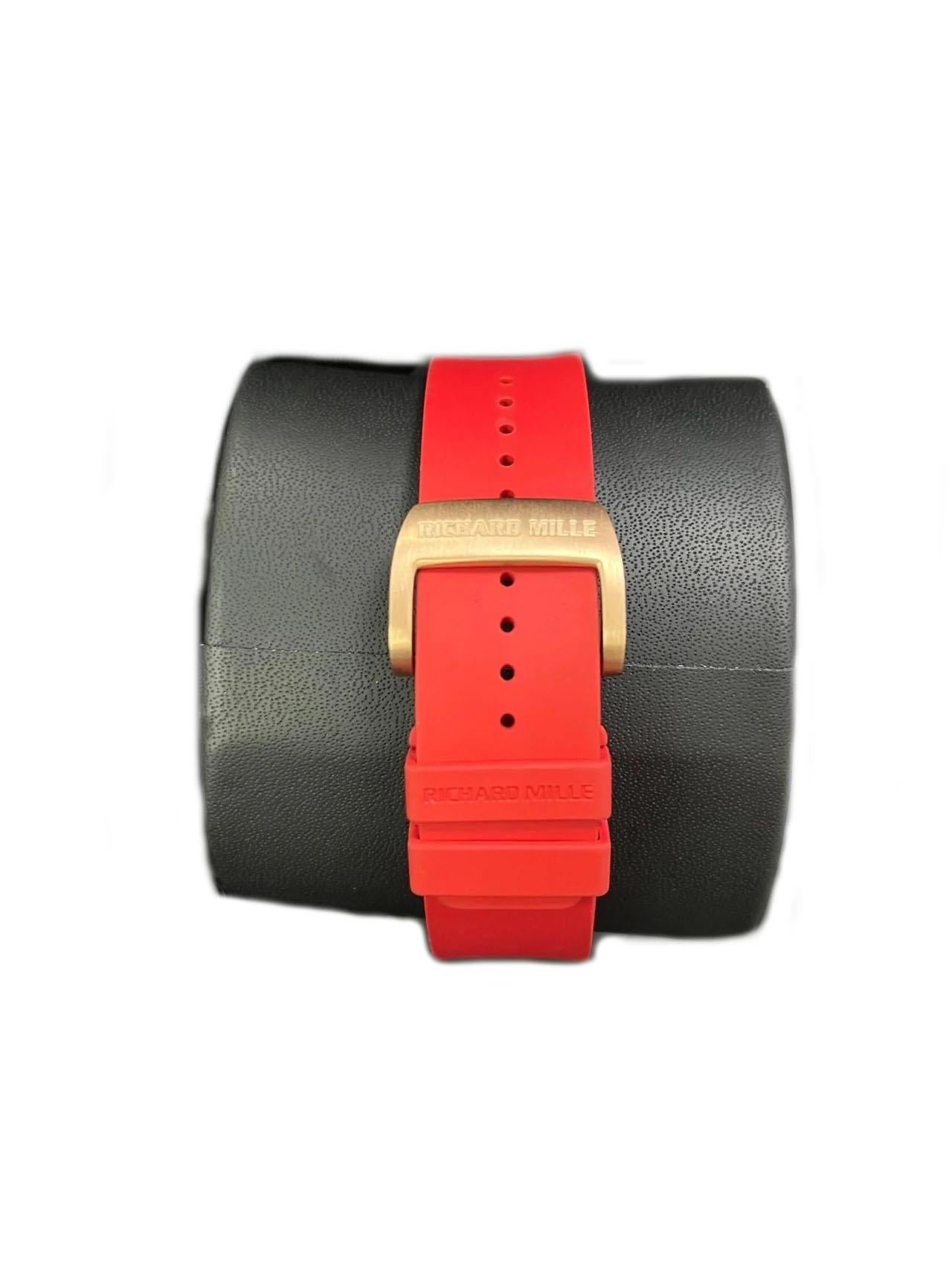 Richard Mille RM 65-01 Cronógrafo Automático Completo Oro Rosa en Nuevo estado para la venta en New York, NY