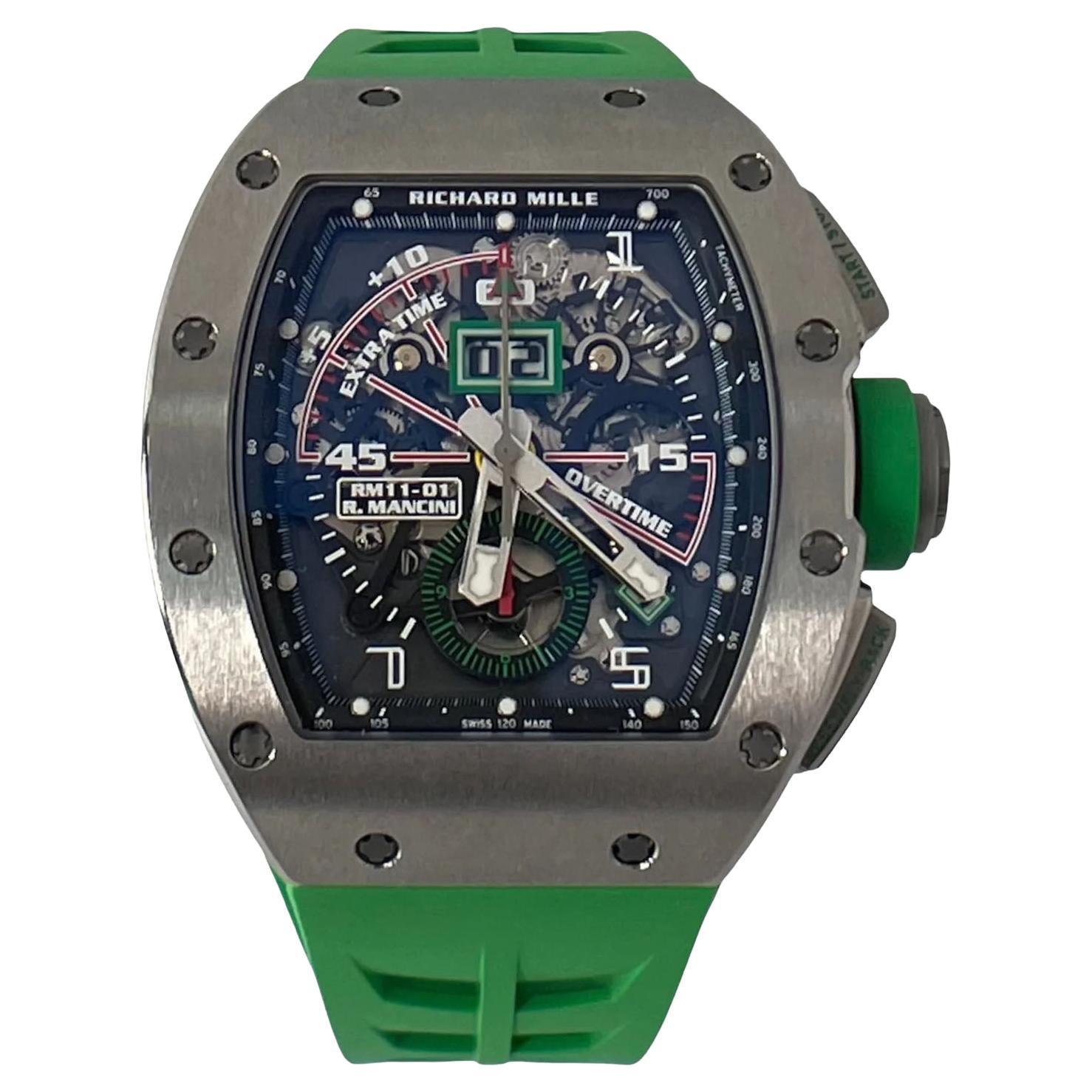 Richard Mille Cronógrafo de cuerda automática - Roberto Mancini (Ref# RM11-01)