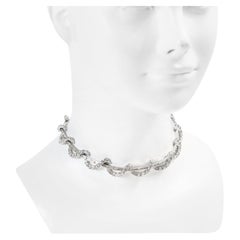 Collar Vintage Boucher Baguette y Redondo Circa 1960s
