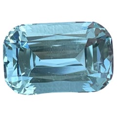 9.31 Carats Brilliant Loose Aquamarine Stone for Rings Aquamarine Jewellery