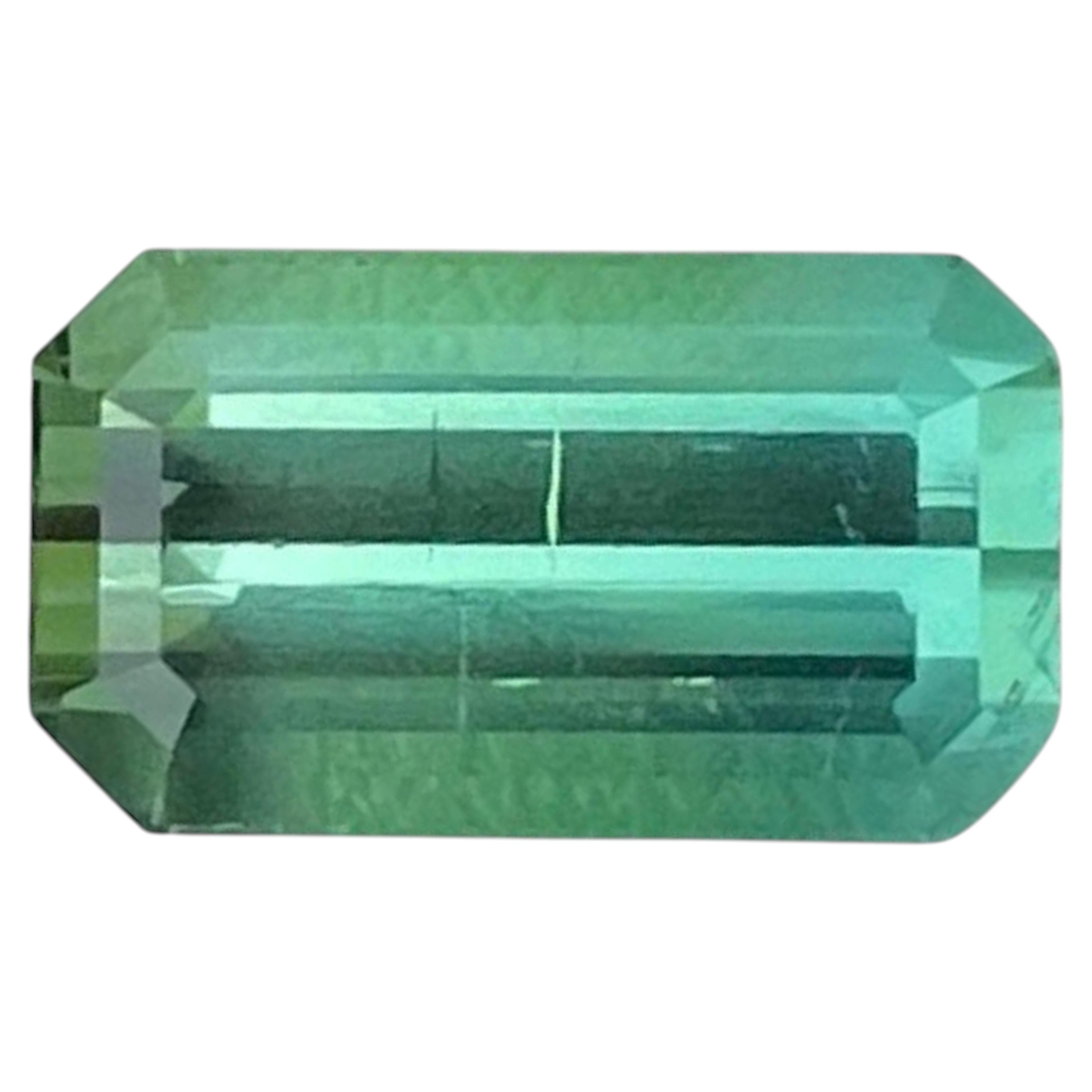 Natural Bicolor Tourmaline Stone 3.80 Carats Tourmaline Stone for Jewellery