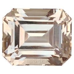 Flawless Imperial Topaz 11.40 carats Emerald Cut Loose Natural Pakistani Gem
