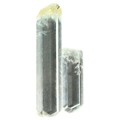 Pear shape aquamarine pair