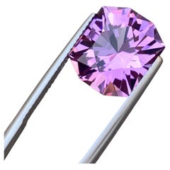 7.80 Carat Loose Purple Amethyst Custom Precision Cut Natural Brazilian Gemstone