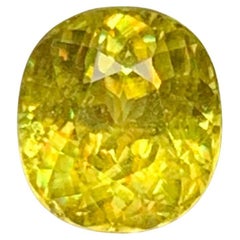 1,90 Karat Loser Sphene Stein Kissenschliff Natürlicher Madagaskar's Edelstein