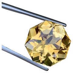 Citrine naturelle de 20,00 carats, couleur dorée, en vrac, pour bijoux – Bazillion Gemstone