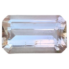7.00 Carat Natural Loose Sweet Color Topaz Stone Emerald Cut Pakistani Gemstone