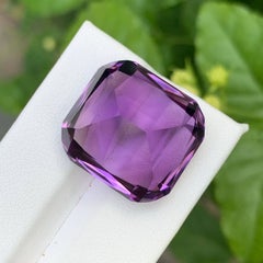 36.50 Carat Natural Loose Purple Amethyst Stone For Jewelry Brazilian Gemstone