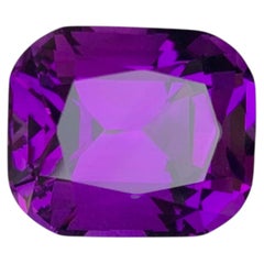 20.50 Carat Natural Loose Purple Amethyst Stone For Jewelry Brazilian Gemstone