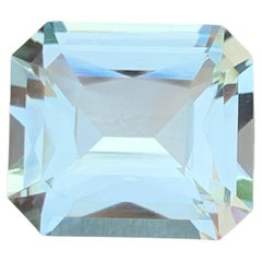 Aquamarine naturelle en vrac de 8,25 carats, bleu clair, destinée à la joaillerie – Pierre précieuse africaine