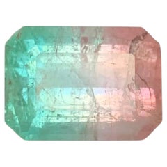 4.95 Carat Natural Bicolor Watermelon Tourmaline Stone Afghan Gemstone