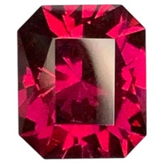 3.05 Carat Natural Loose Sweet Red Garnet Stone Fancy Cut Tanzanian Gemstone