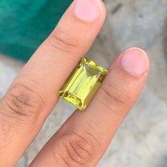 18.20 Carat Natural Loose Lemon Color Citrine For Jewelry African Gemstone