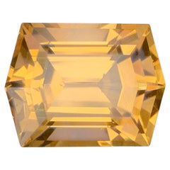 9.90 Carat Natural Loose Golden Citrine Fancy Cut For Jewelry Brazilian Gem