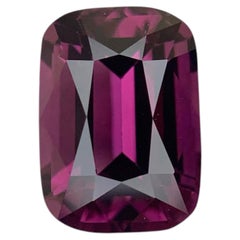 2.30ct AIG Certified Natural Vivid Pink Spinel Cushion Cut Loose Tanzania Gem